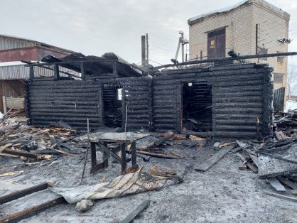 В Юрьянском районе по факту пожара, в результате которого погиб молодой человек, проводится проверка